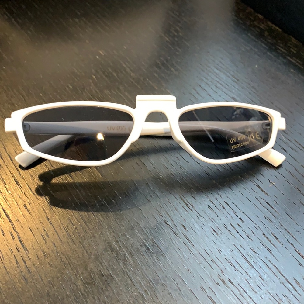 White sunglasses